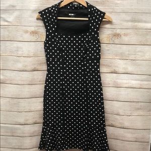 WHBM Polka Dot Dress, Size 0